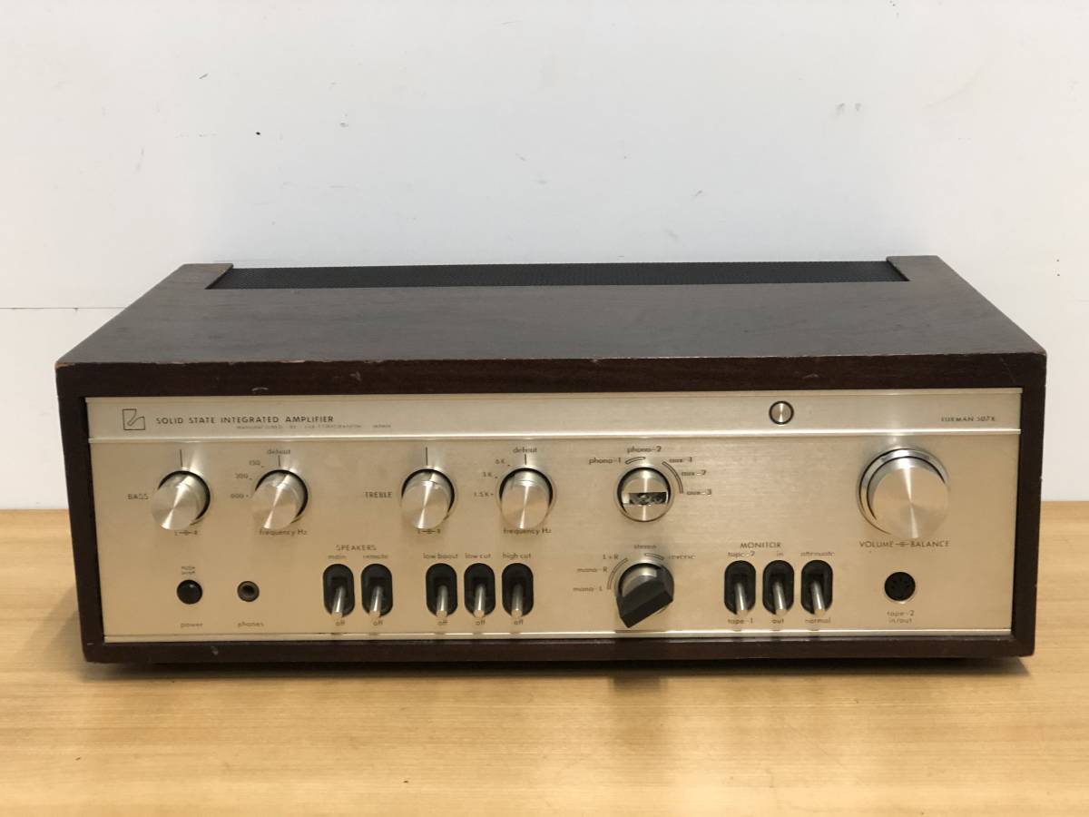 音出し確認済 LUXMAN 管球式 プリメインアンプ SQ38FD 真空管