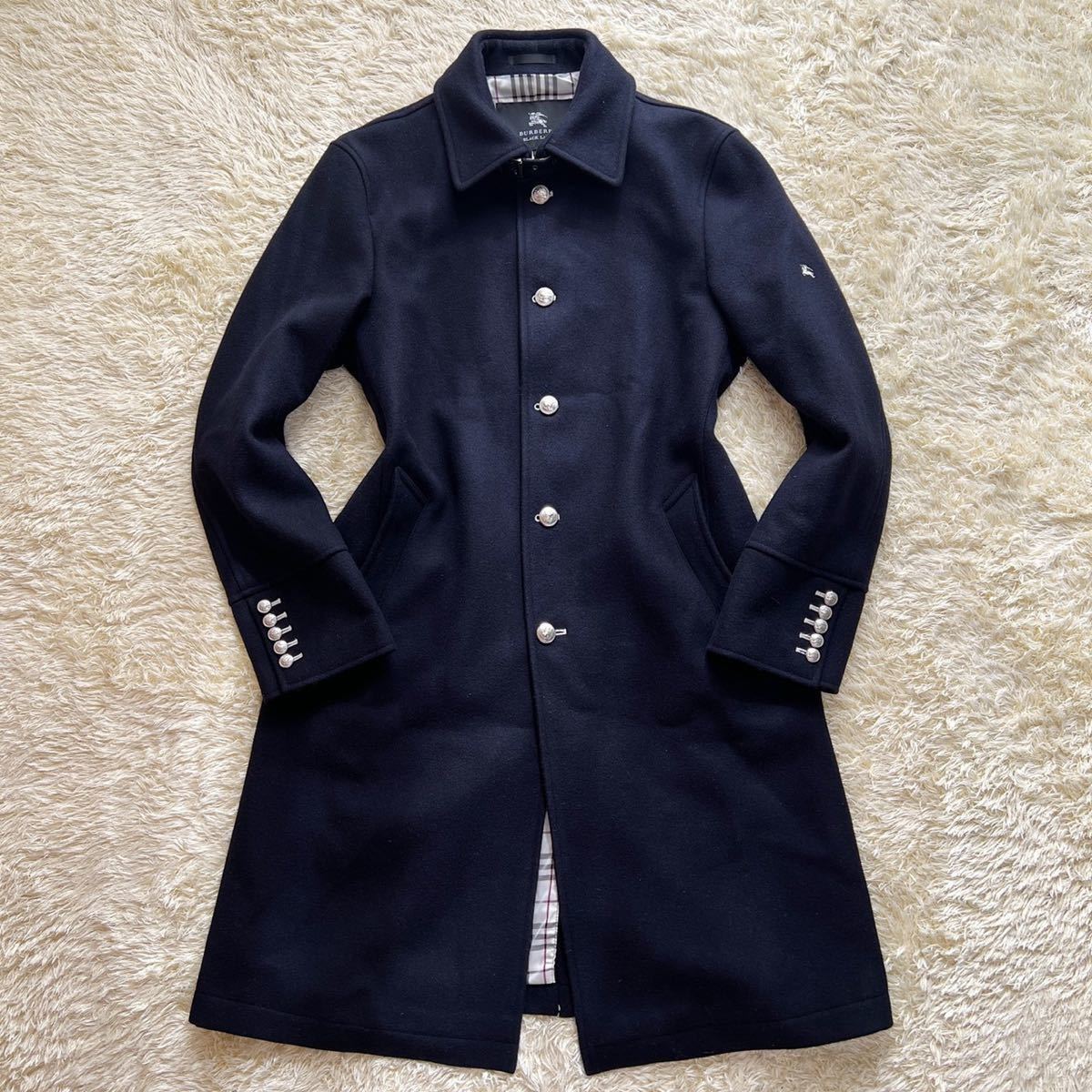 バーバリーブラックレーベル【極上カシミヤ素材】BURBERRY BLACK LABEL 