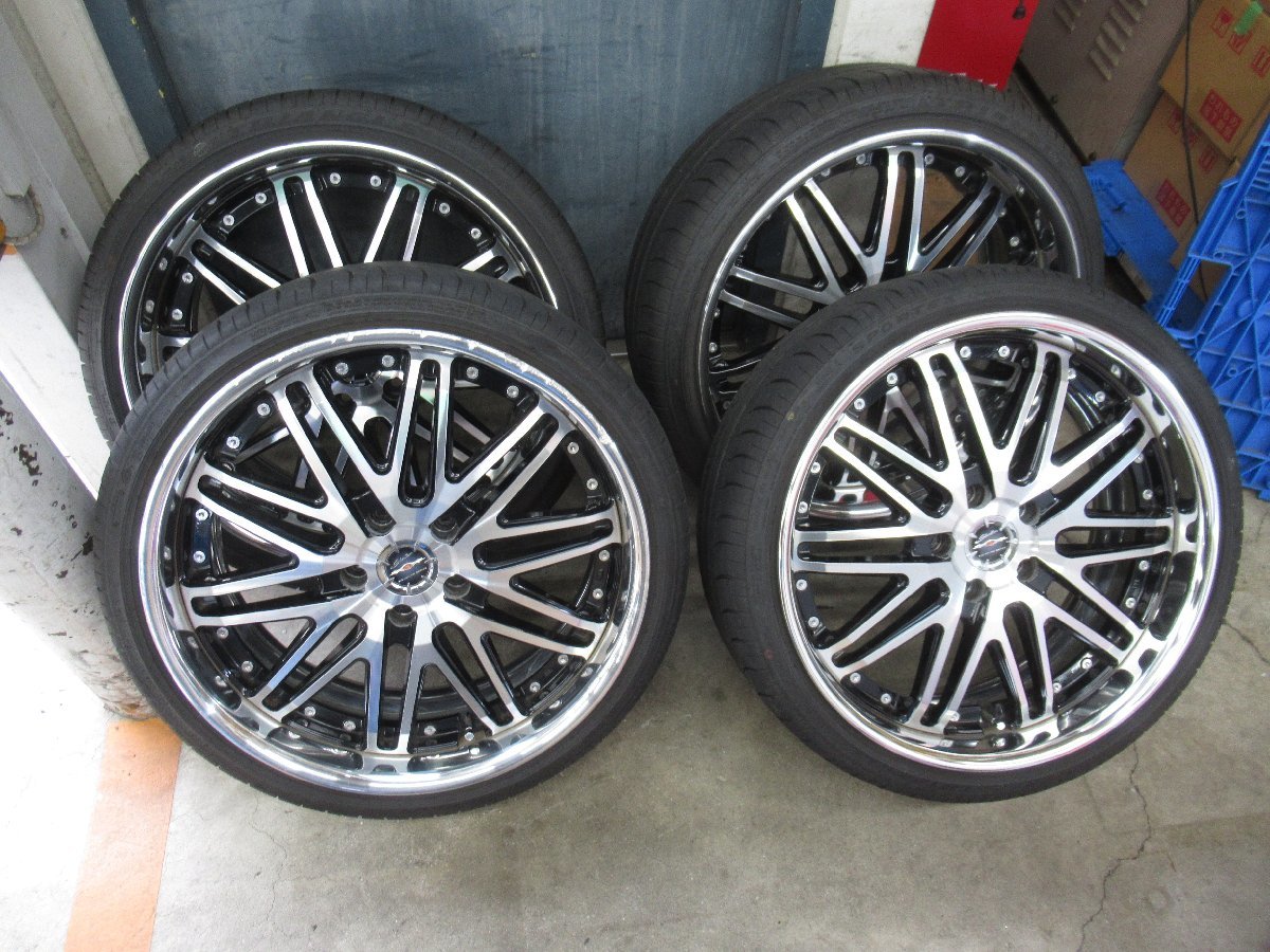 AME シャレン 18インチホイール 114.3×5穴 9.5J 10J 深リム