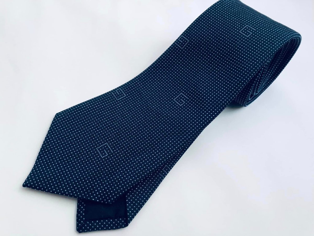 新品/GUCCI/グッチ/ネクタイ/GGデザイン ダークネイビー シルク100