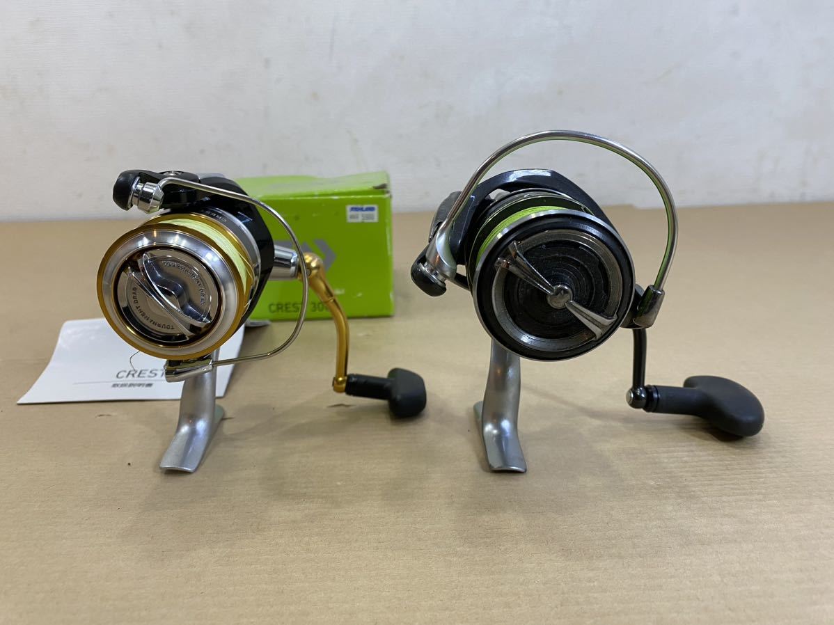 DAIWA CREST 3000 / ダイワ LT 4000-CXH スピニングリール 2点