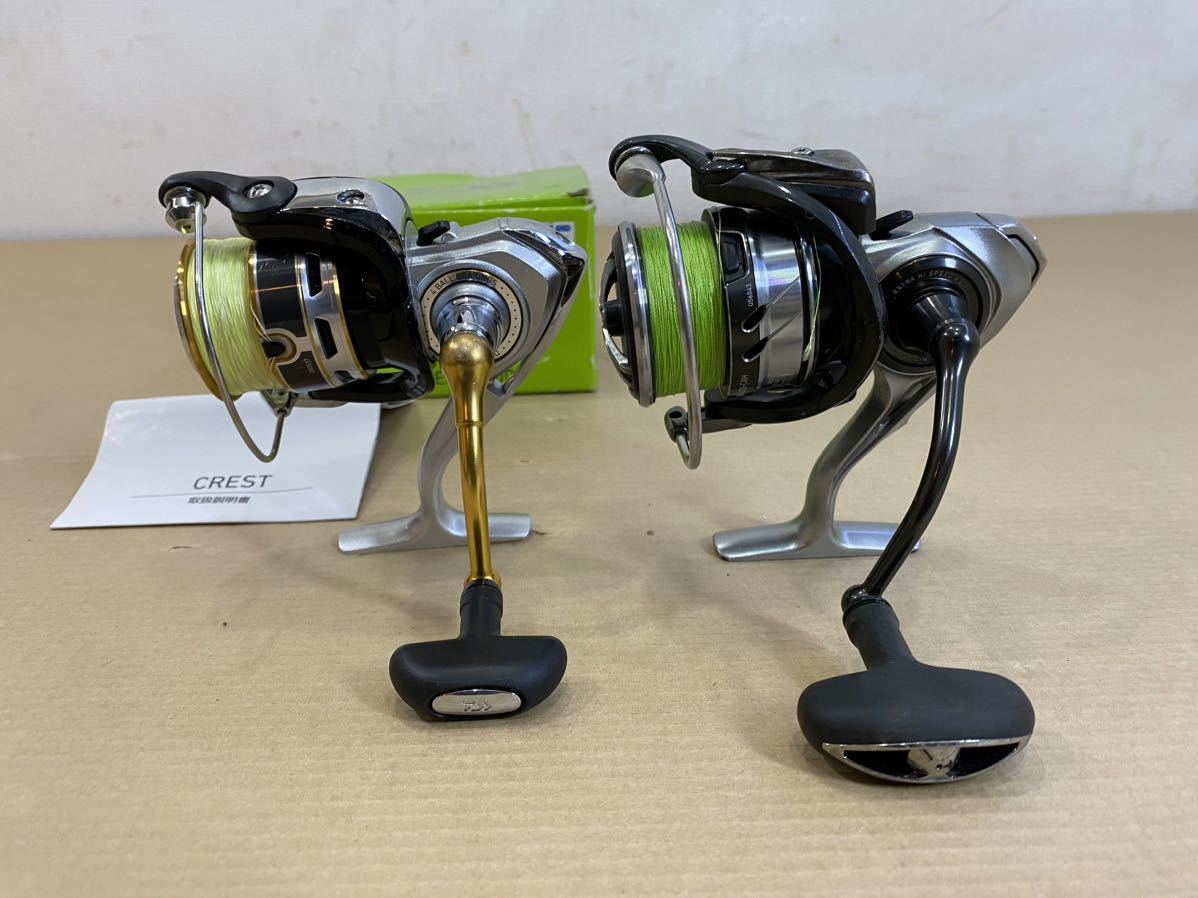 DAIWA CREST 3000 / ダイワ LT 4000-CXH スピニングリール 2点