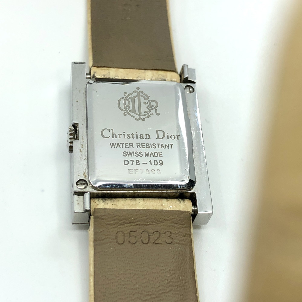 Dior D78-109 マリス クリスチャンディオール 腕時計 クォーツ 