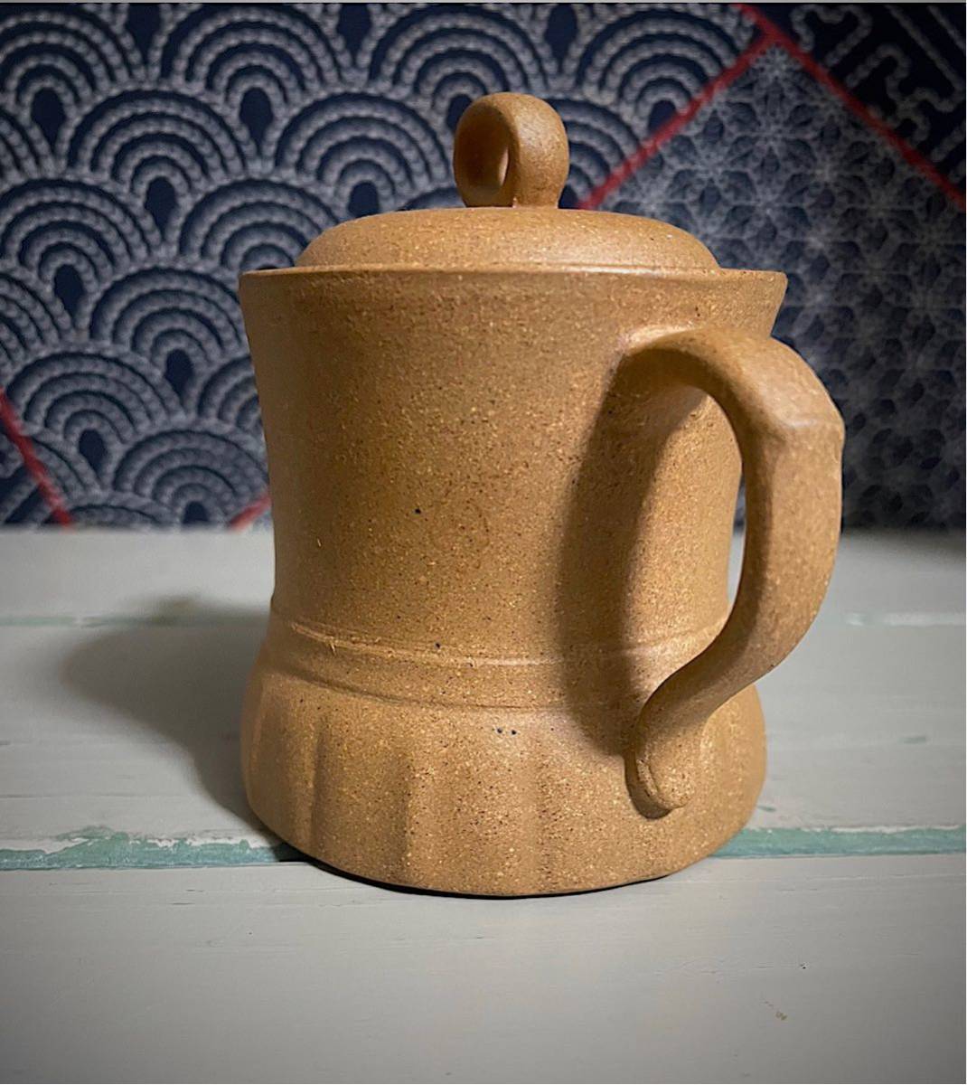 宜興　段泥　茶壺　急須　在銘　紫砂　朱泥　紫泥　茶道具_5