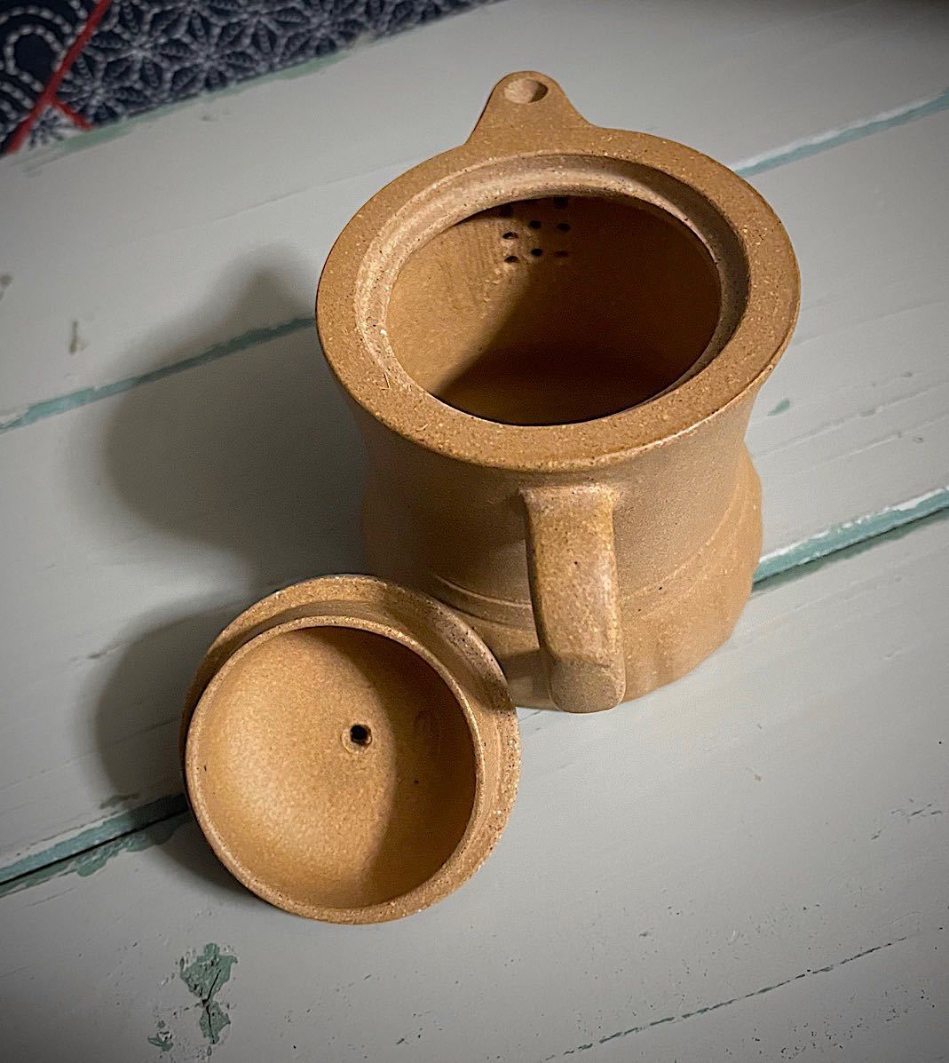 宜興　段泥　茶壺　急須　在銘　紫砂　朱泥　紫泥　茶道具_7