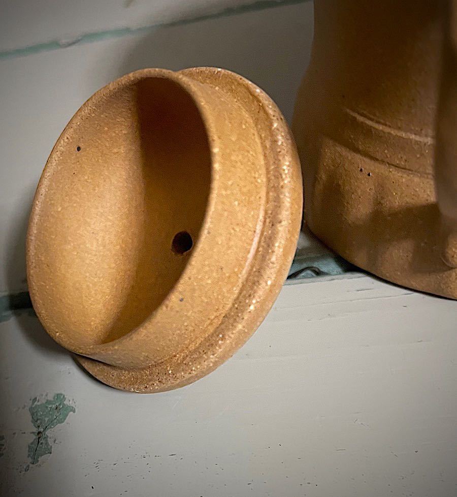 宜興　段泥　茶壺　急須　在銘　紫砂　朱泥　紫泥　茶道具_9