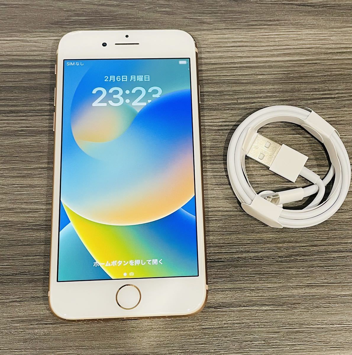 SIMフリーiPhone8 64GBローズゴールド MQ7A2J/A送料無料iOS16.1.1