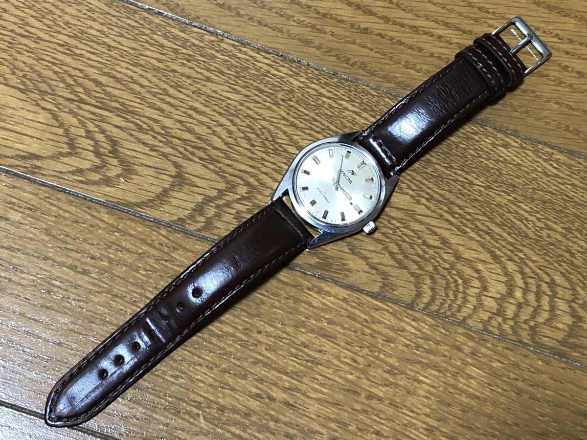 ☆ ENICAR エニカ 手巻き 稼働品 17JEWELS アンティーク(エニカ)｜売買 