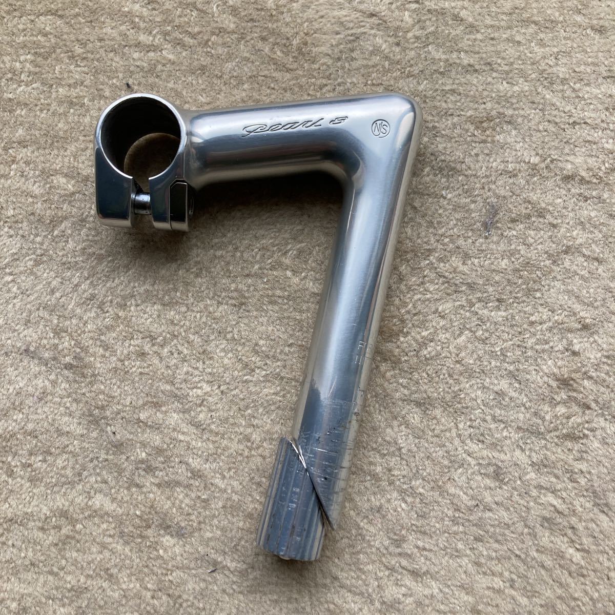 NITTO NJS Pearl ピスト ステム 競輪 日東 0 パール NJS刻印入り
