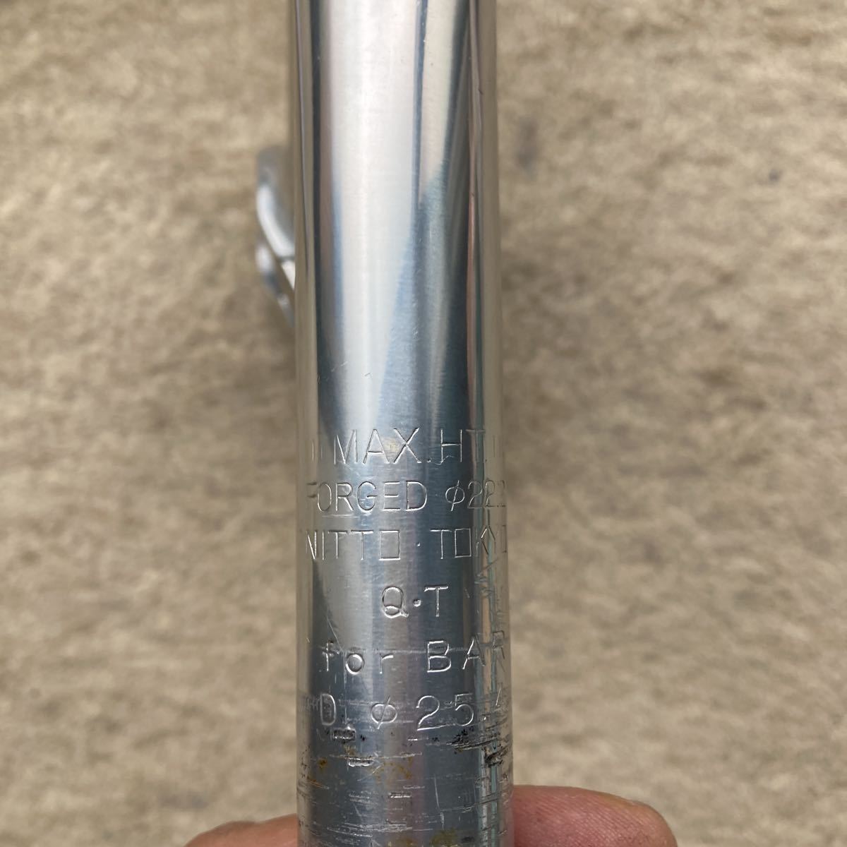 NITTO NJS Pearl ピスト ステム 競輪 日東 0 パール NJS刻印入り