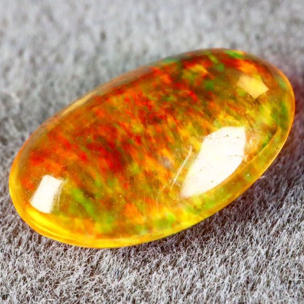 2.890ct 天然ホワイトオパール オーストラリア 遊色抜群 最高級