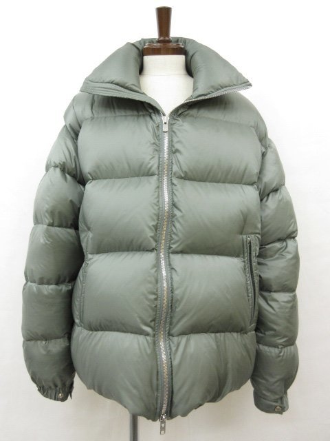 超美品【FUMITO GANRYU フミトガンリュウ】FU8-BL-03 2WAY ダウンジャケット (メンズ) size3 カーキ系 ◎17HR2325◎