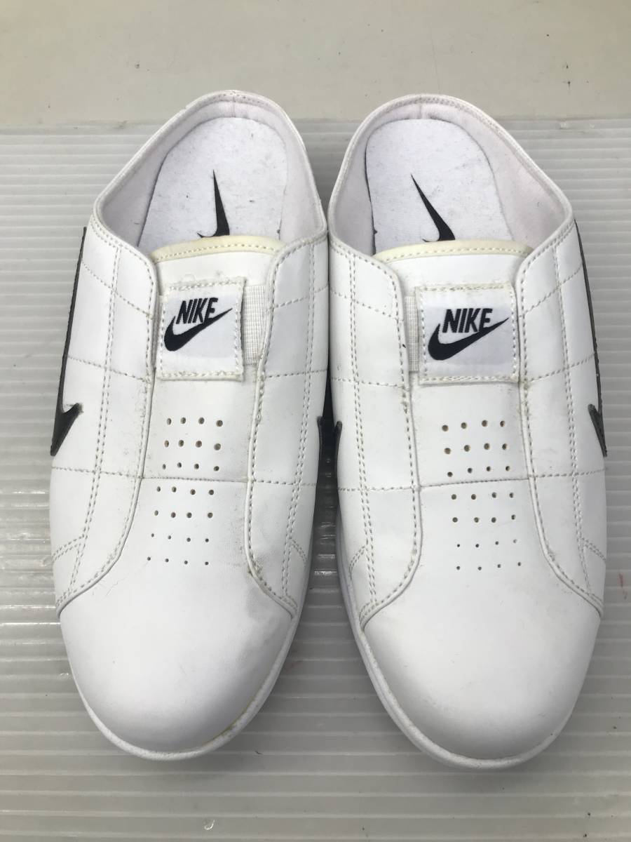 K-18-88 NIKE　ナイキ　スリッポンシューズ　スニーカー　かかとなし　ホワイト　27㎝