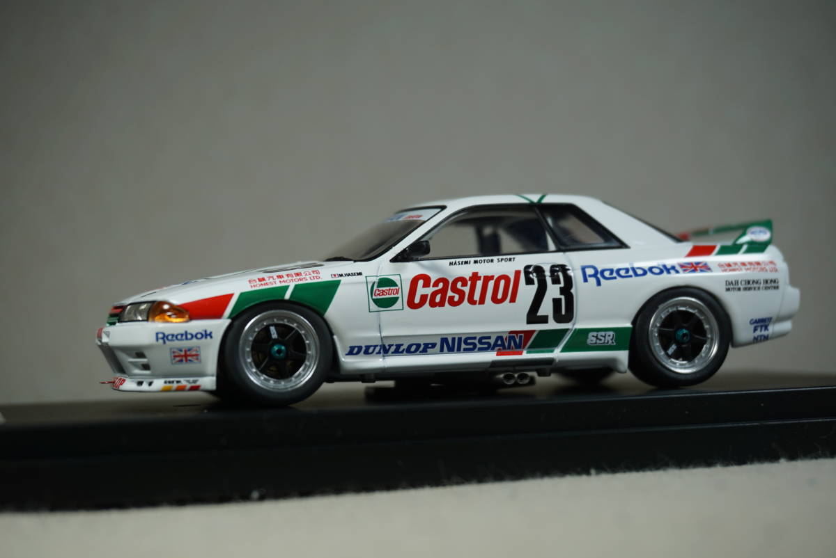 1/43 長谷見 マカオ 優勝 hpi NISSAN Skyline GT-R #23 Hasemi 1990
