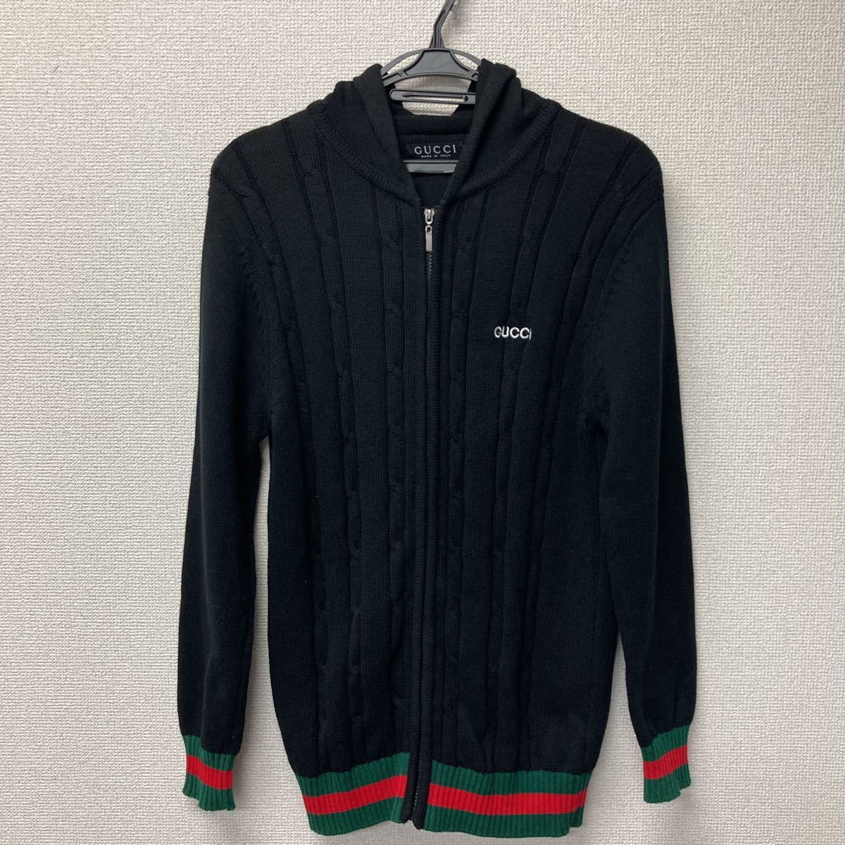 グッチシェリーライン　ニットパーカーLサイズ！