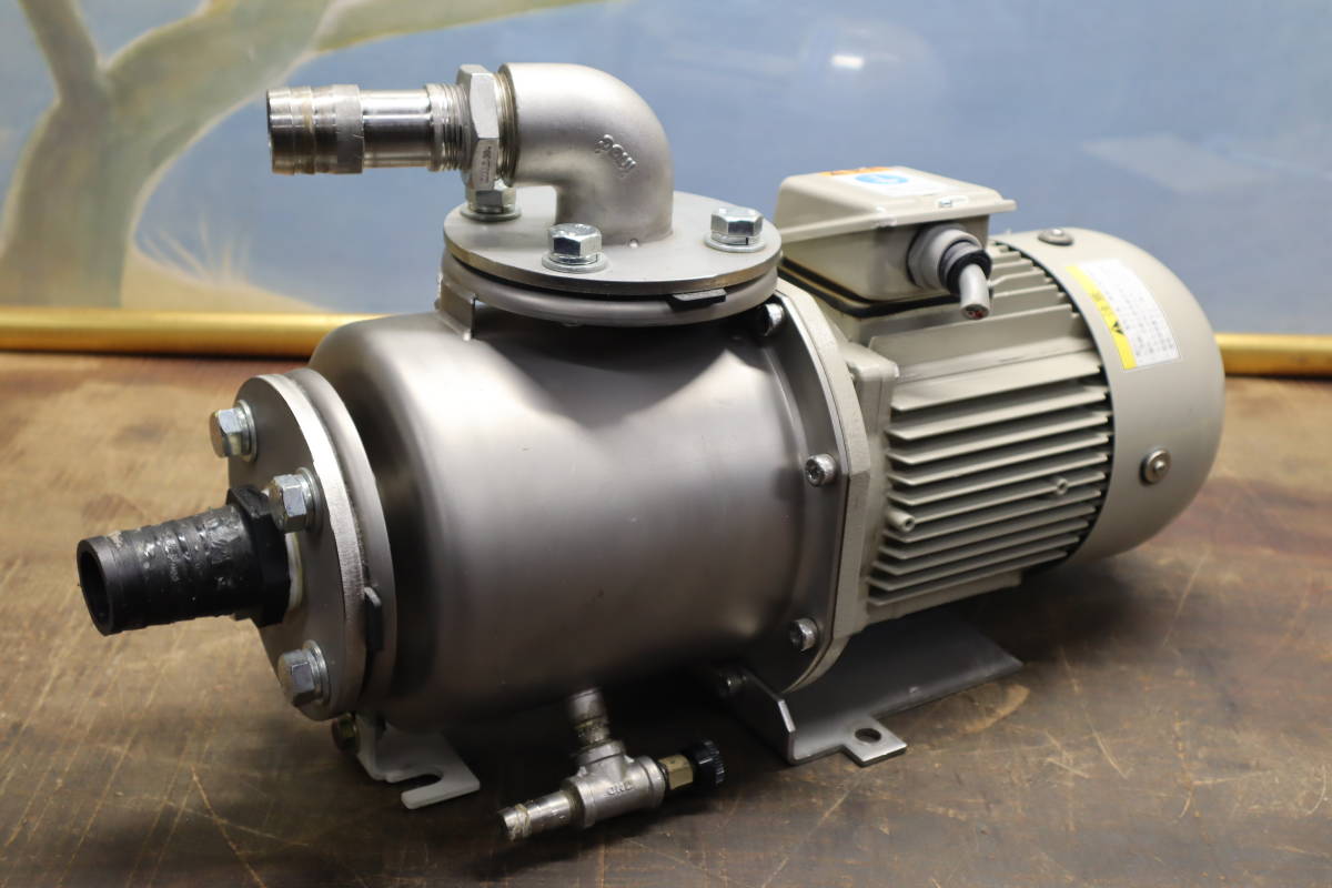 HITACHI. ステンレス製多段モートルポンプ(NJP形) 2.2kw 三相200v 動作