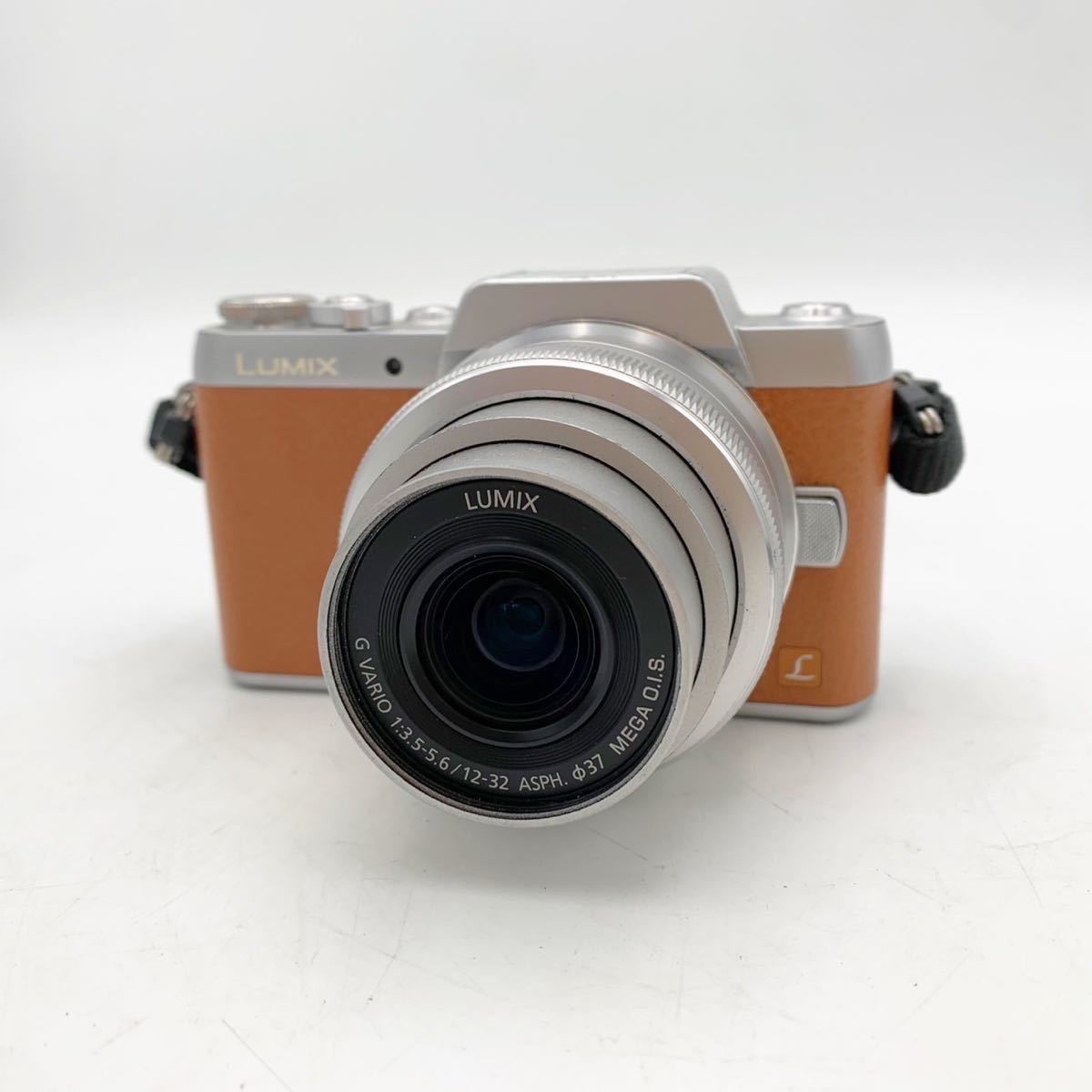 Panasonic LUMIX デジタル一眼カメラ DMC-GF7 パナソニック ミラーレス デジカメ 動作確認済【NK0854】