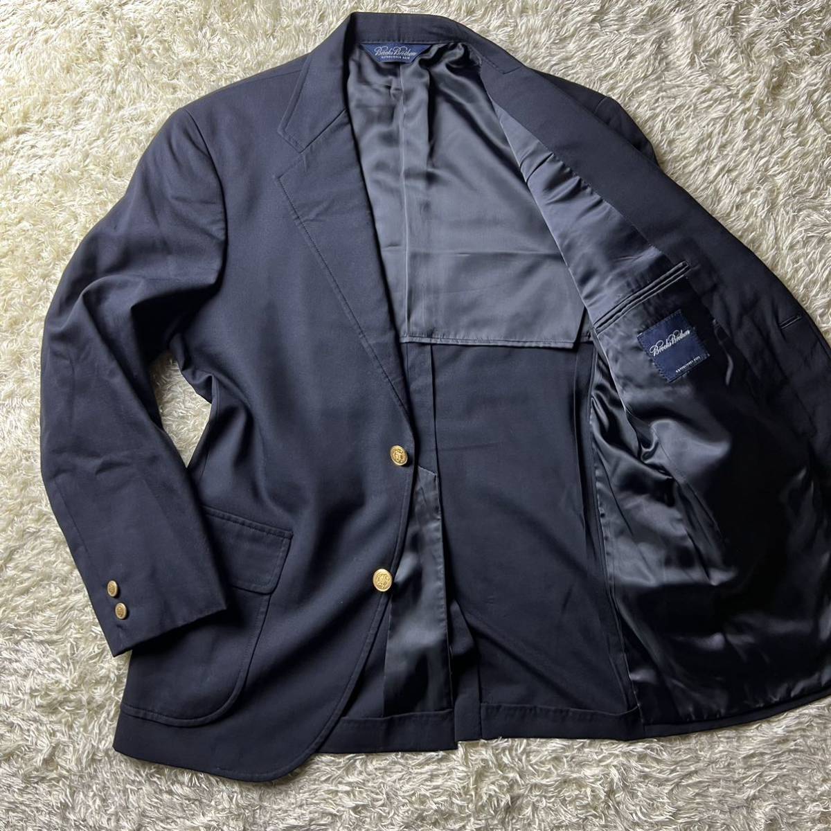 B12美品!!Lサイズ!!ブルックスブラザーズ『高級な羽織り』Brooks 