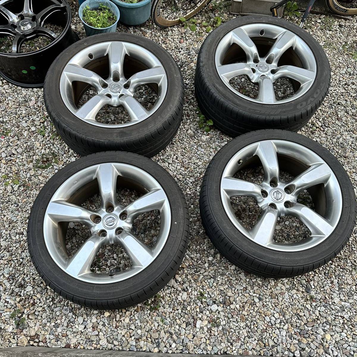 日産 フェアレディZ Z33 後期純正ホイール 4本 引取限定 【公式通販】