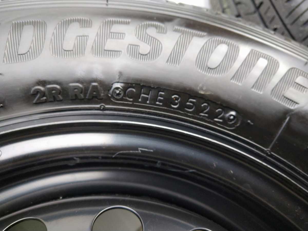 新車外し 新型アトレー s700系 145／80R12 LT タイヤ 鉄 