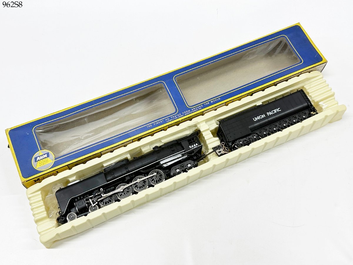 ★HOゲージ AHM RIVAROSSI UNION PACIFIC ユニオンパシフィック ＃8444 蒸気機関車 米国 車両 イタリア製 鉄道模型 962S8-5