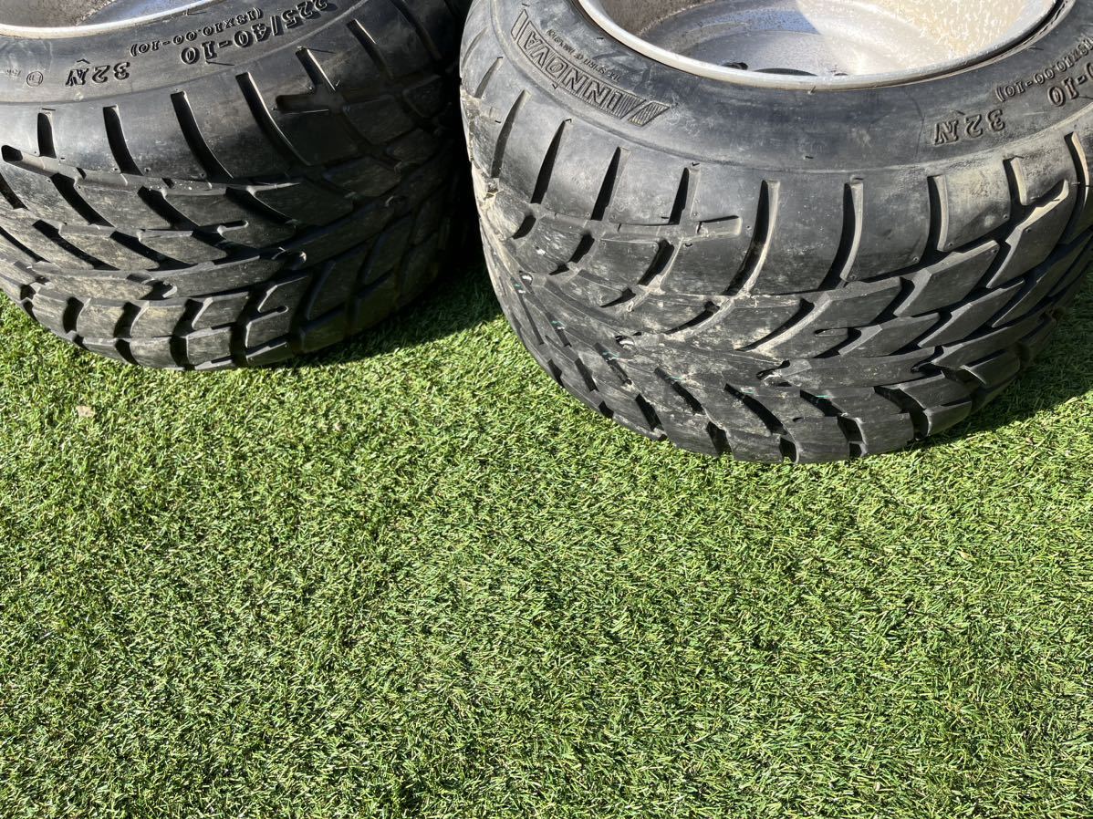 四輪バギー タイヤホイール 10インチ 225/40-10 4輪バギー 中華バギー 