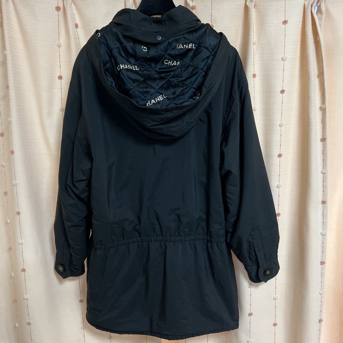CHANEL シャネル ココマーク ボタン ロング コート ジャケット vintage 