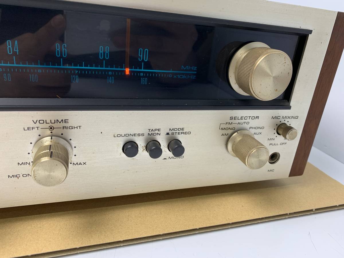 ☆PIONEER SX-414 パイオニア ステレオレシーバー【通電のみ確認/動作