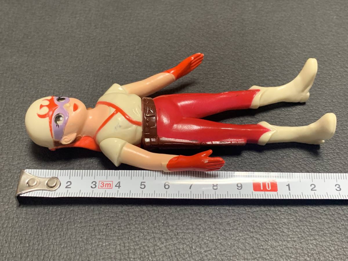 当時物 古い タカトク ゼンダマン 2号 さくらちゃん ミニ ソフビ 人形 