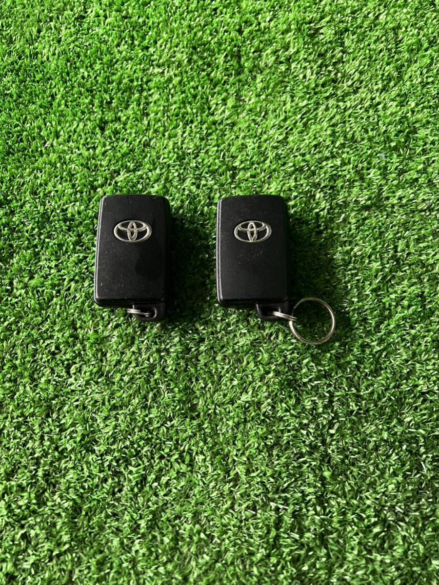 トヨタ 純正両側スライドボタンエスティマACR50 /ACR55スマートキー リモコンヴォクシーノアヴェルファイア アルファード