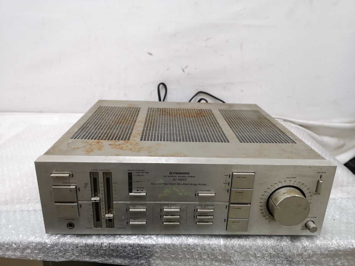 Pioneer パイオニア プリメインアンプ A-120 A-120D PIONEER アンプ
