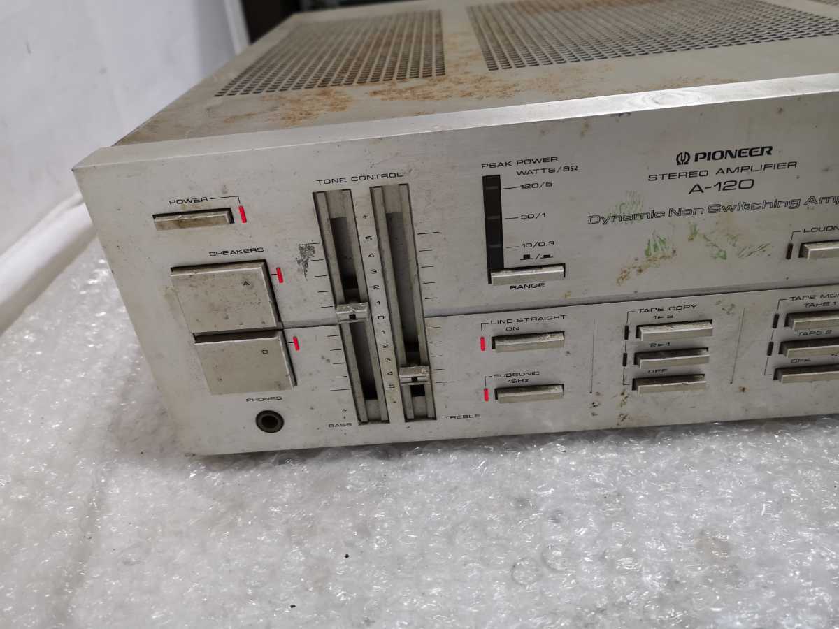 Pioneer パイオニア プリメインアンプ A-120 A-120D PIONEER アンプ