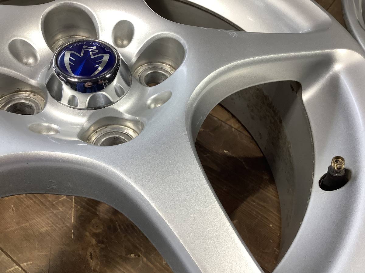 TOYOTA トヨタ　MR-S 15インチ 6J+45 2本　6.5J+45 2本 PCD100 4穴 ハブ径54mm 4本 ZZW30 純正ホイール　_6