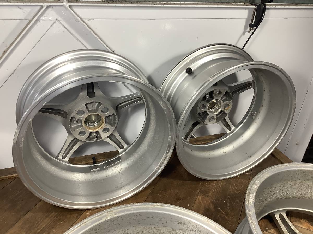 TOYOTA トヨタ　MR-S 15インチ 6J+45 2本　6.5J+45 2本 PCD100 4穴 ハブ径54mm 4本 ZZW30 純正ホイール　_9