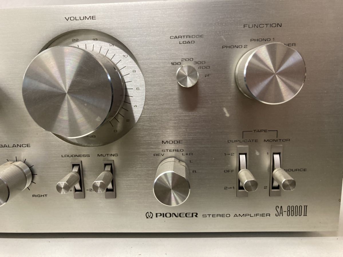 プリメインアンプ パイオニア Pioneer SA-8800 ステレオ PIONEER 希少