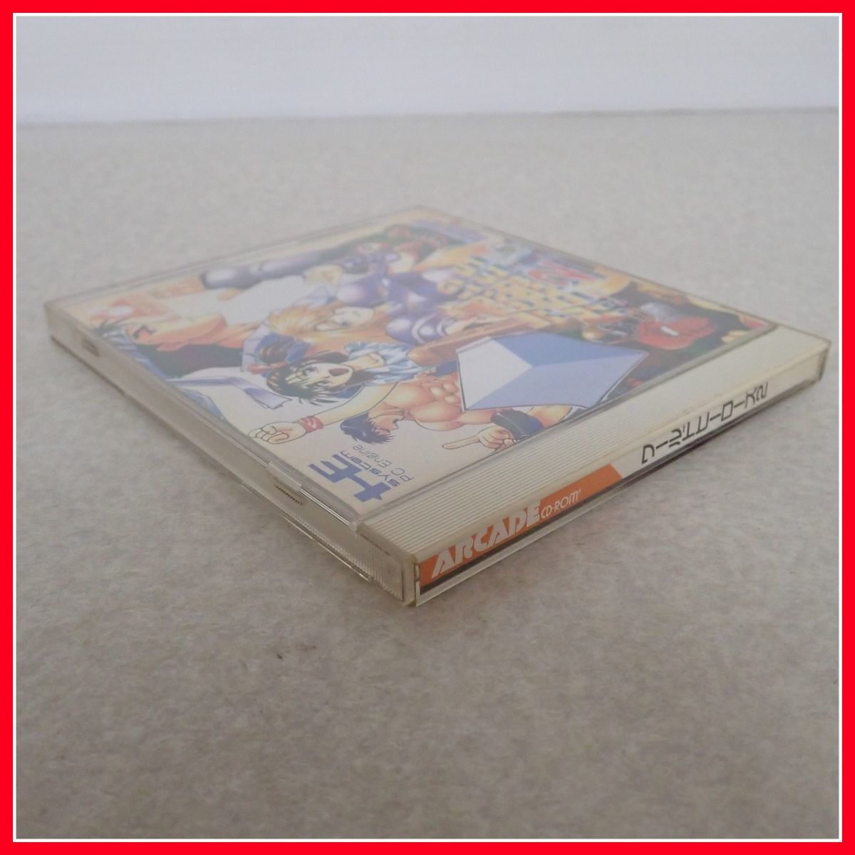 ◇動作保証品 PCE PCエンジン ARCADE CD-ROM2 WORLD HEROES 2 ワールドヒーローズ 2 HUDSON SOFT ハドソンソフト 箱説帯付【PP