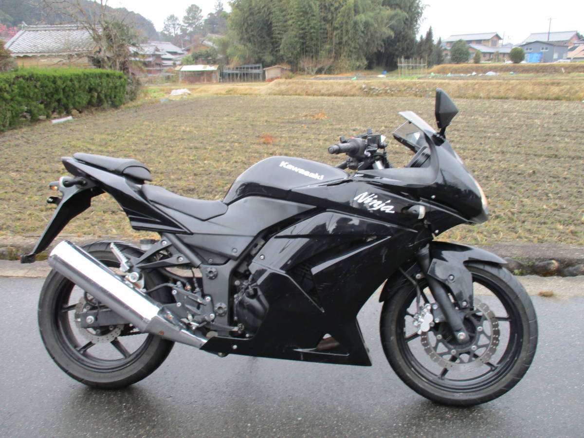 カワサキ ニンジャ250 EX250K NINJA 黒 NINJA250R(ﾆﾝｼﾞｬ) EX250K 250