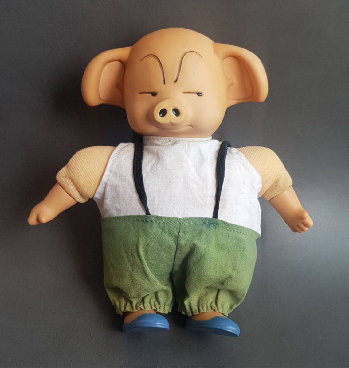 ドラゴンボール ウーロン 昭和レトロ 当時物 人形 ソフビ 高さ約19cm