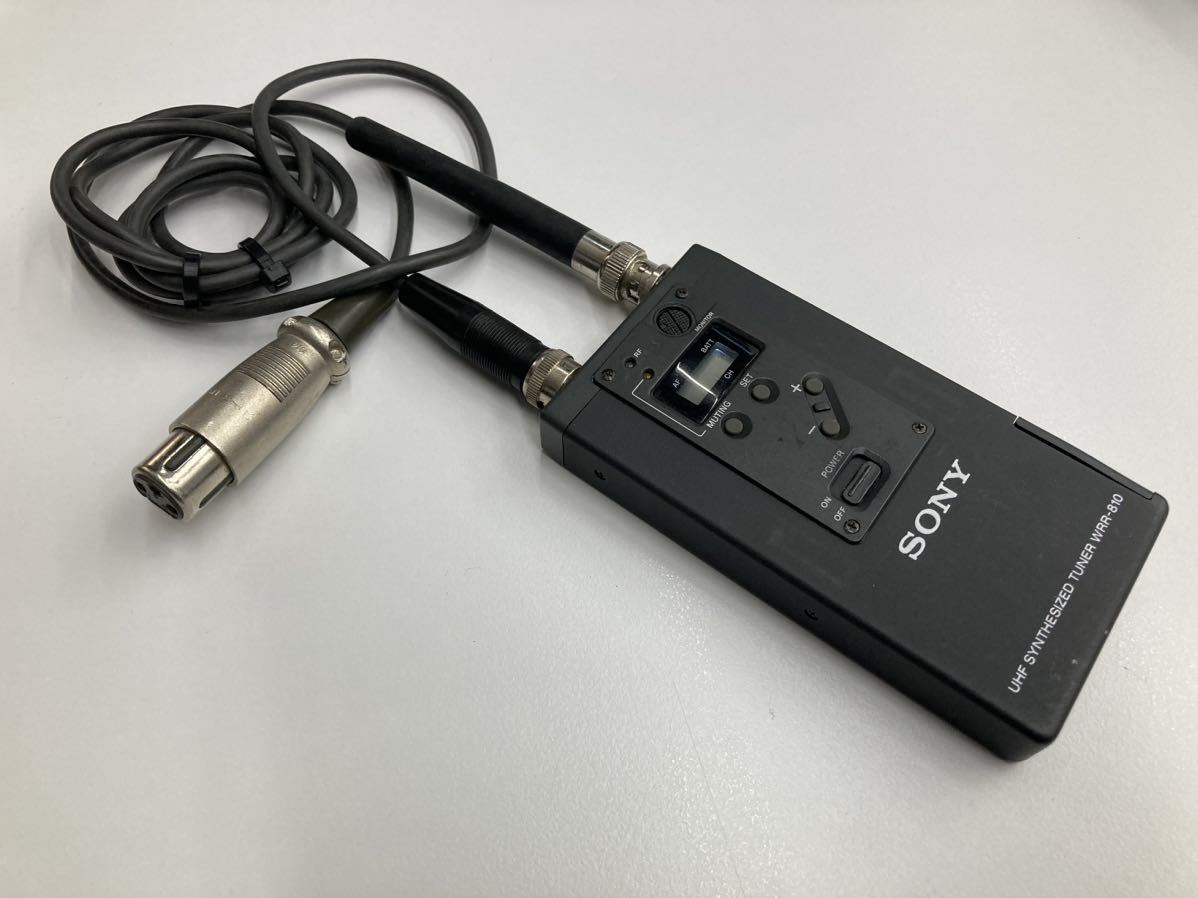 限定商品購入*送料無料 SONY ワイヤレスマイク WRT-810 ケース付き 音