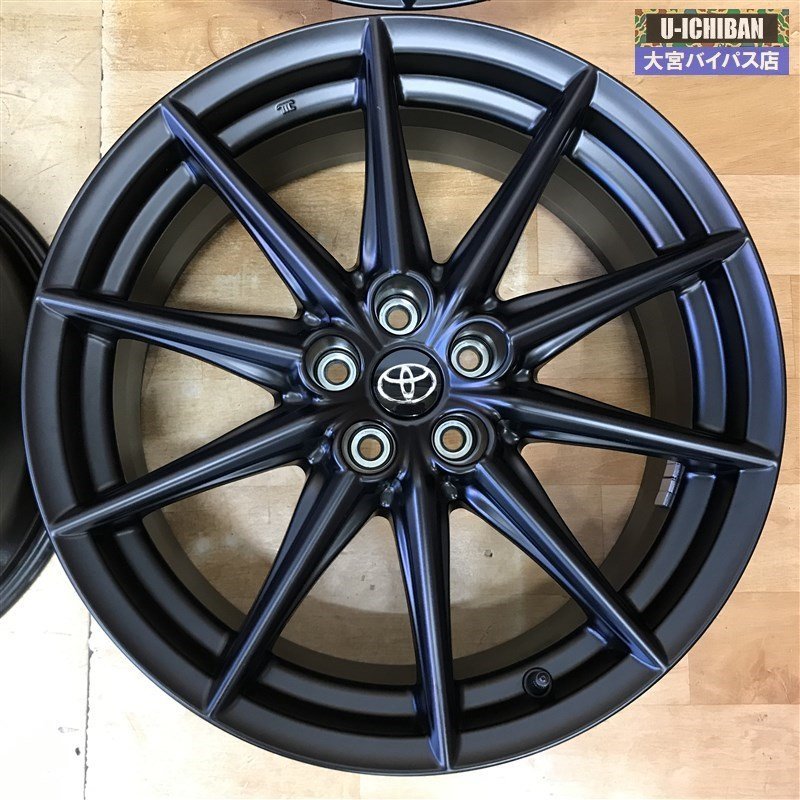 TOYOTA GR 86 純正アルミホイール 18インチ 7.5J +48 5H 100 TOYOTA GR 86 純正アルミホイール 18インチ 7.5J +48 5H 100
