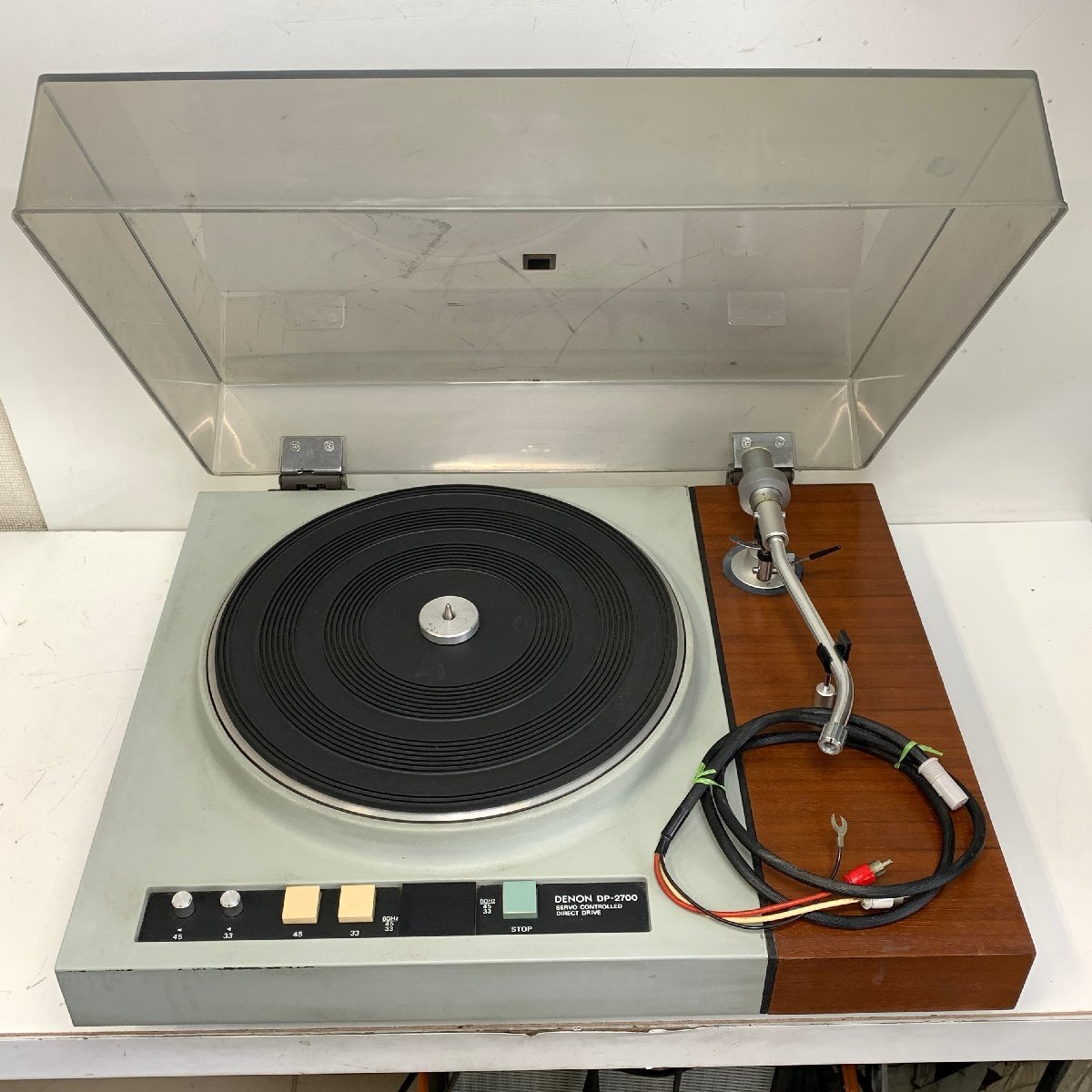 DENON DP-2700＜動作確認済み＞デノン レコードプレーヤー ターン