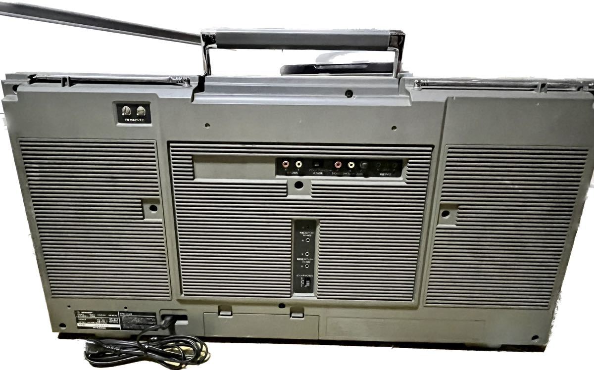 SHARP シャープ GF-919 大型 ラジカセ 昭和レトロ ラジオ付ステレオ