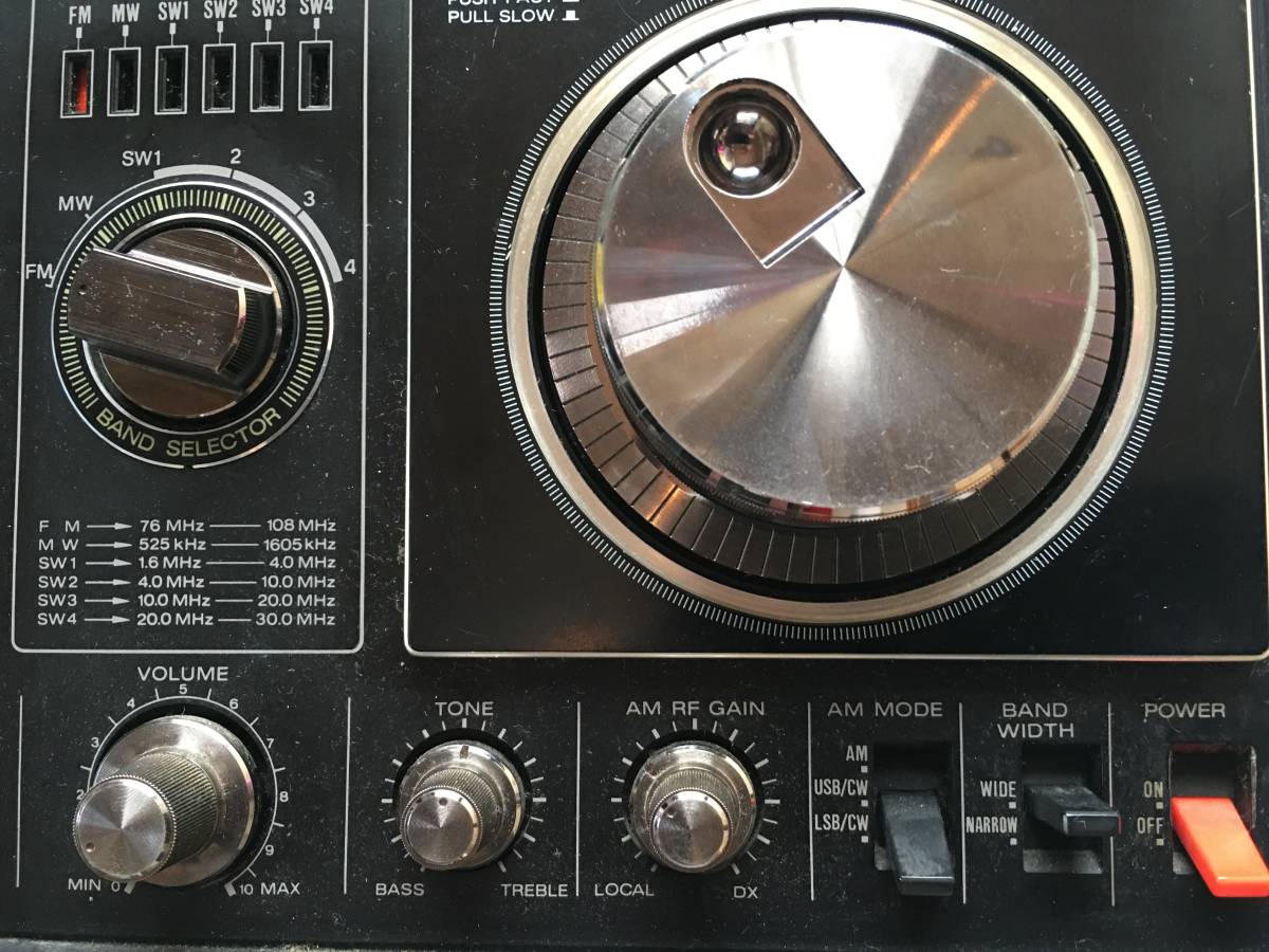 ナショナルBCLラジオ 6バンド RFーB300 動作品 National RF