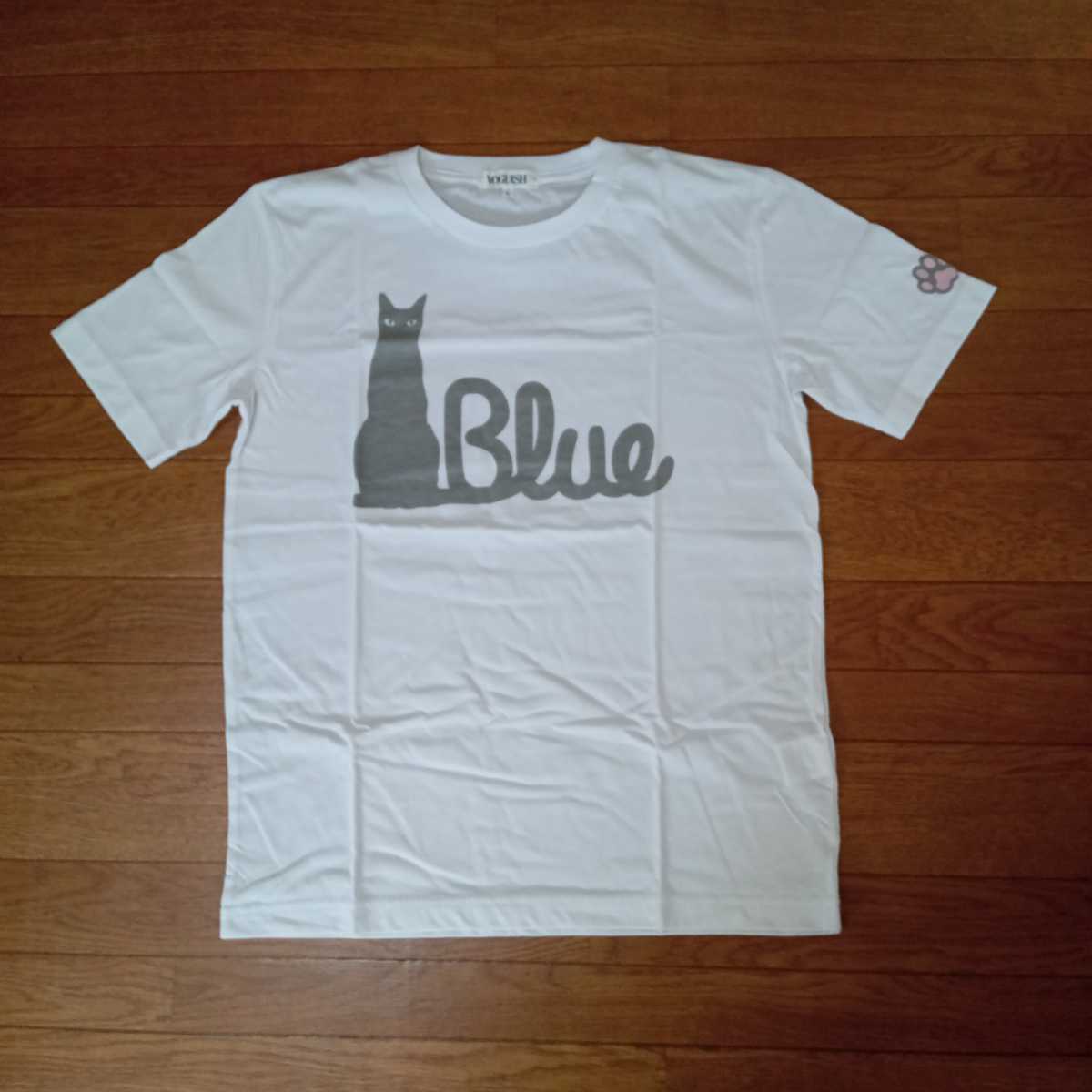 VOGUISH　宇都宮隆　コラボTシャツ　「ブルー」（半袖・Lサイズ）_1