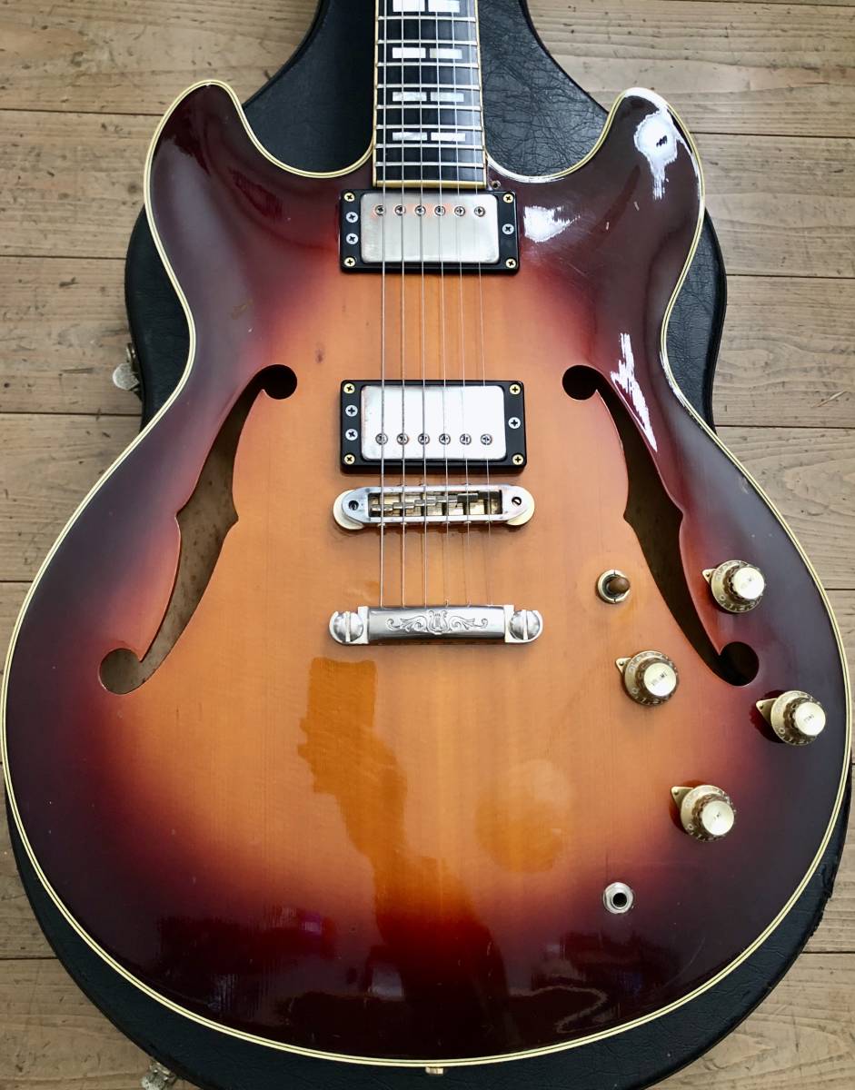 名器鳴良 YAMAHA Super Axe SA2000S Brown Sunburst シリーズ最上位