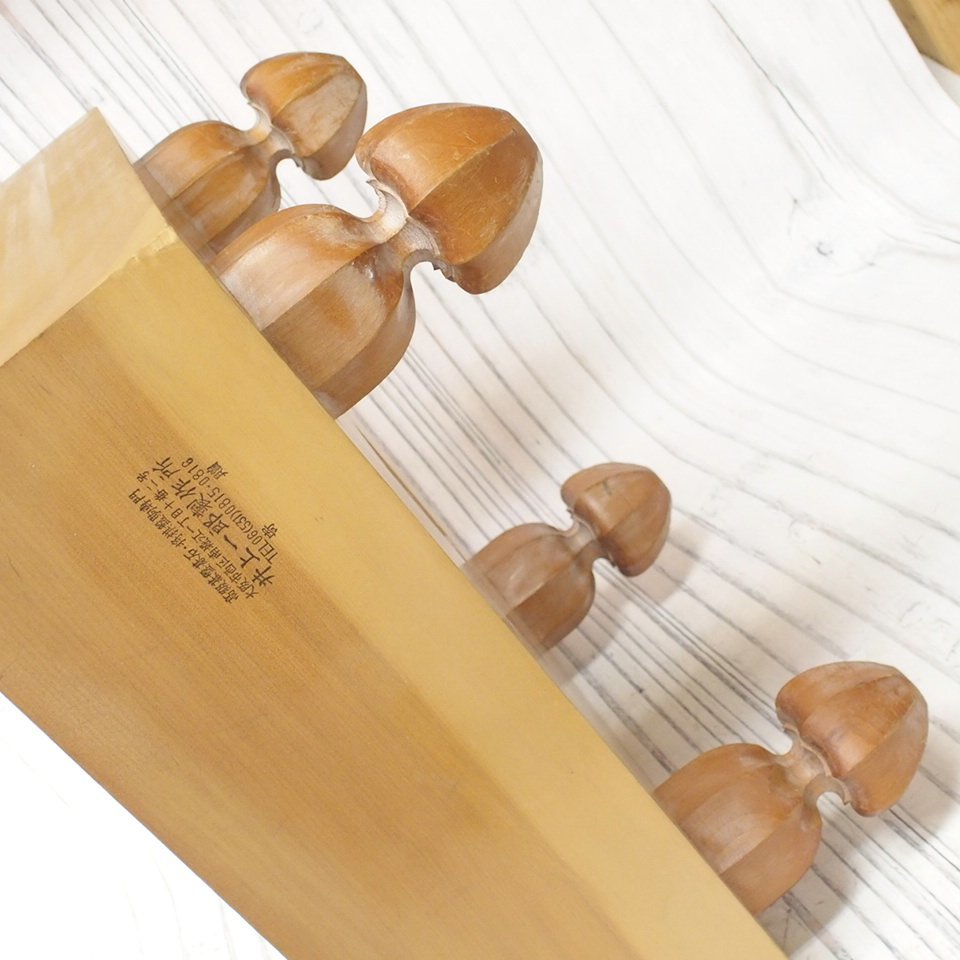 m001 J 碁盤 井上一郎製作所寄贈 45.5×42×27cm 厚み15cm 井上賞 囲碁