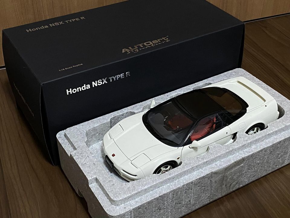 オートアート 1/18 ホンダ NSX TYPE R チャンピオンシップホワイト HONDA NSX NA1 Type-R Championship White