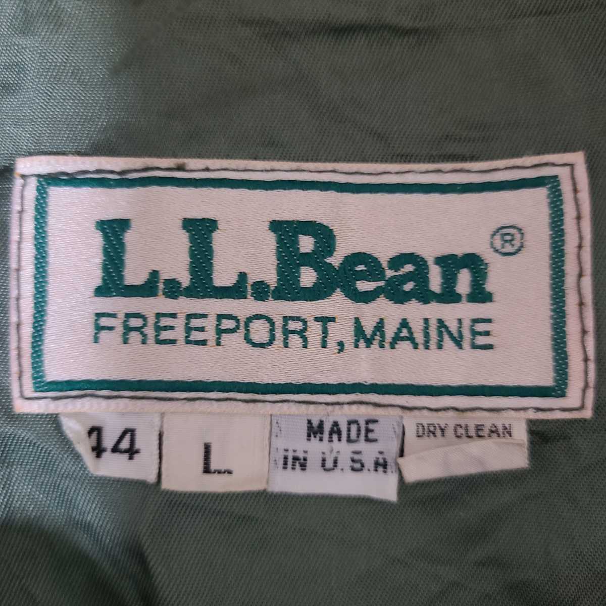 80s L.L.Bean G-8 ミリタリーsize:44 フライトジャケットma-1 / ALPHA 