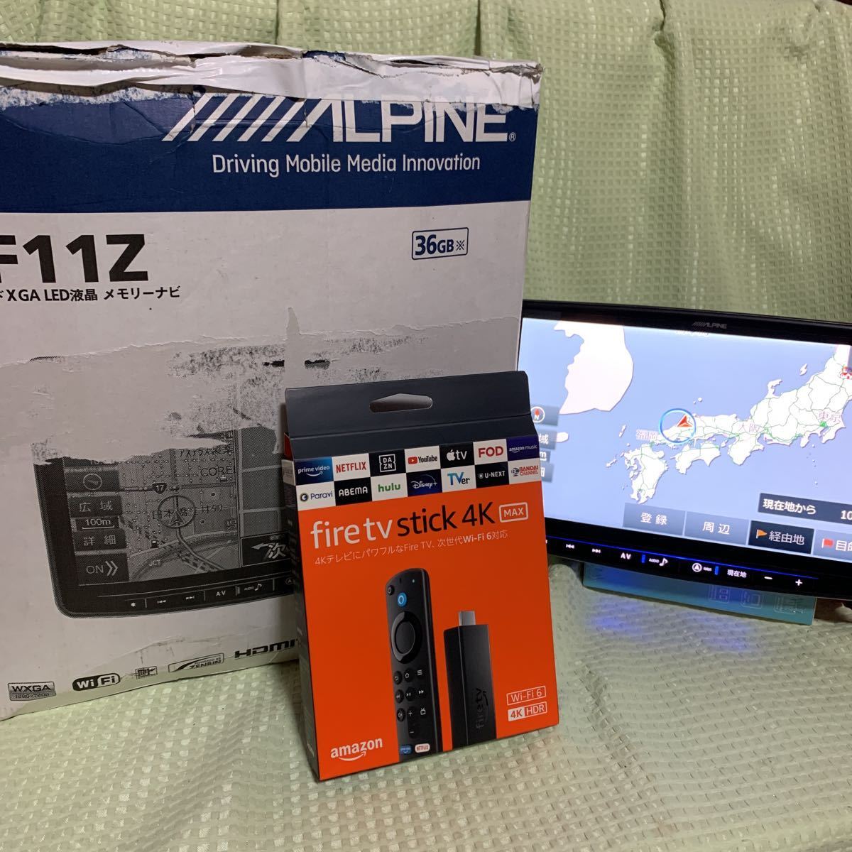 ALPINE XF11Z メモリーナビ 11型ワイド カーナビ フローティングビッグ
