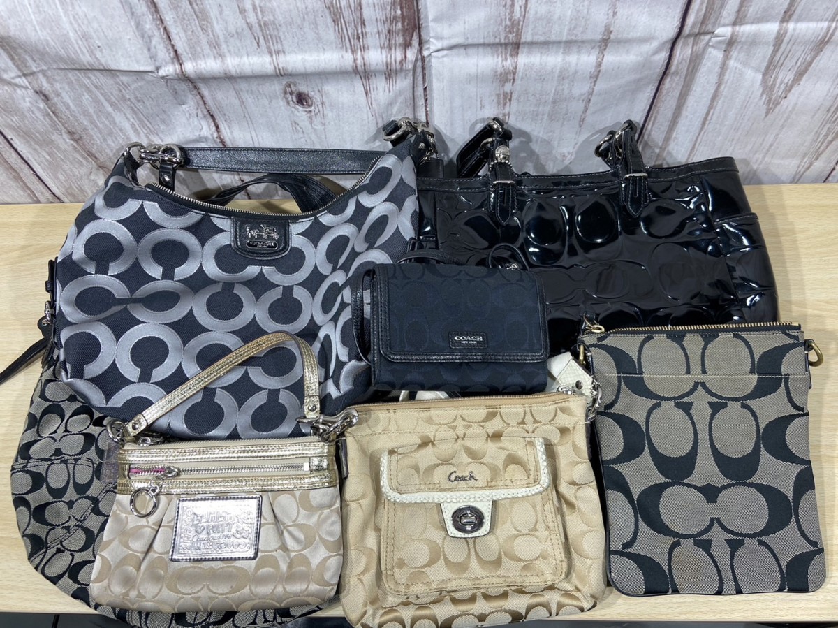 COACH コーチまとめ バッグなど 計7点 かばん6点 お財布1点 21909